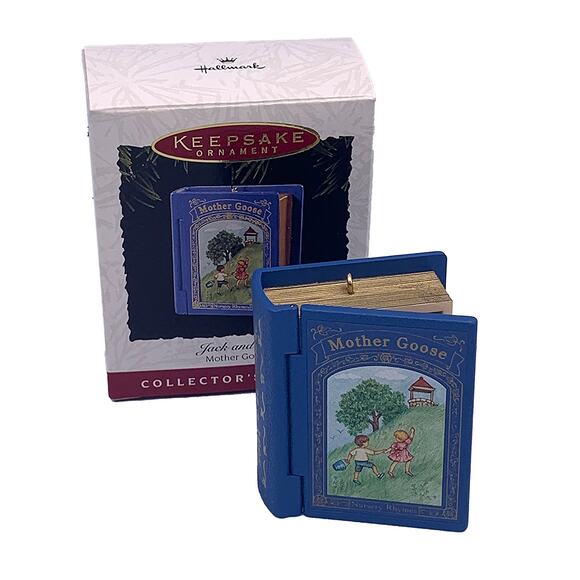 1995 Hallmark Keepsake Ornament JACK AND JILL Mother Goose Collector's Series - Picture 3 of 8